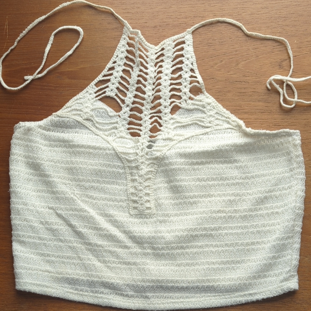 Charlotte Russe Halter Top.
